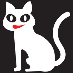 Cute cartoon ghost icons for Halloween design. Vector illustration of three playful cartoon ghosts with expressive faces, perfect for Halloween decorations, party invitations, and seasonal designs.