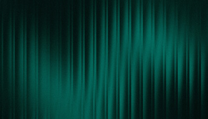 Fototapeta premium Abstract vertical gradient background with teal green tones, textured stripes for modern digital art, wallpaper, and graphic design.