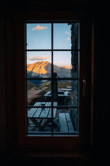 View from Alpine Cabin – Cozy Wooden Chalet with Mountain Panorama