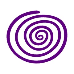 Naklejka premium Mosquito repellent coil