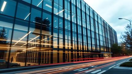 Modern office building exterior