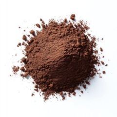 Pile of dark brown cocoa powder (15)