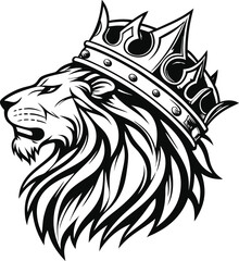 Fototapeta premium LION SVG VECTOR