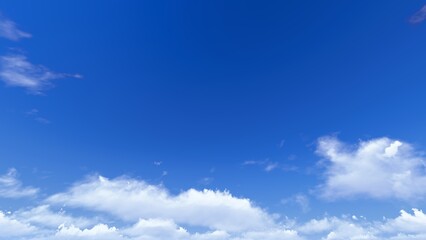 A photograph of a vast, clear blue sky with soft, white clouds scattered at the bottom.A versatile background for websites, presentations, quotes, or any design needing clarity.