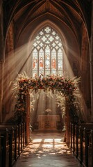 entrance to the church