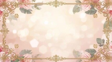 grunge floral background