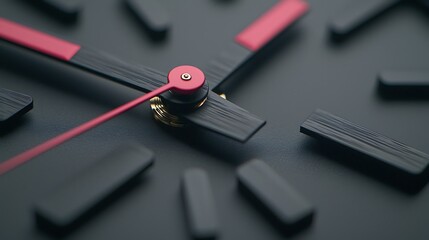 Clean clock isolate, 35mm f1.4 at f2.8, focus on hands and bezel with gentle rolloff to casing