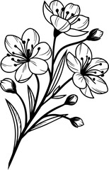 abstract floral vector 