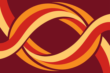 abstract twisted lines