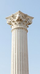 Azure Embrace: A Corinthian Ascent