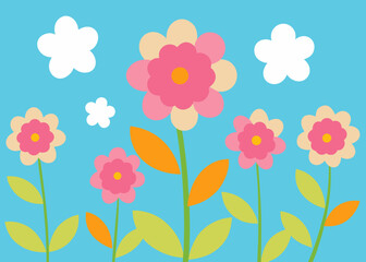 Spring Flower Blossom Background