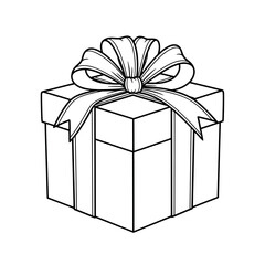 gift box isolated on white