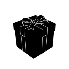 black gift box