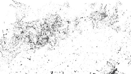 Grunge concrete overlay texture wall surface abstract distressed stone background. Abstract grunge pattern template black and white rough textured vector illustration. 