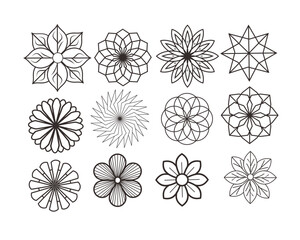 set of vector mandal