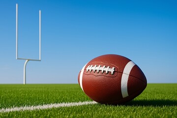 Intense action on the green turf as teams clash for glory in the championship game, showcasing the spirit and excitement of the Super Bowl.