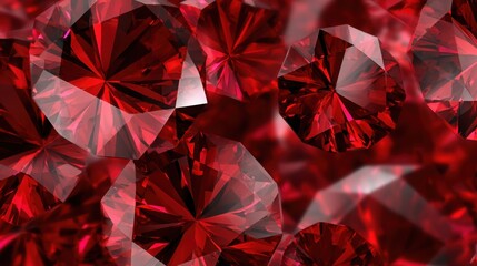 abstract background with red triangles