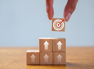 Target objective aiming business improvement. certification. Standardization, Objective customer target.