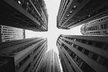 Urban Skyscrapers Converge