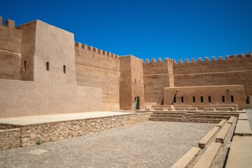 Morocco, Tiznit, ruin of casbah Aghnnaj old fortress