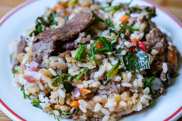 Japanese Style Chilli Beef And Rice Meal