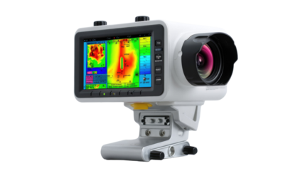 Advanced Thermal Imaging Device: An advanced thermal imaging camera showcasing cutting-edge technology.