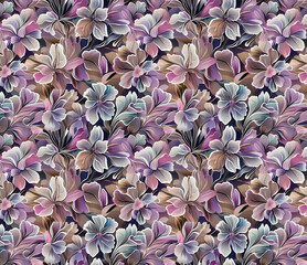 floral madhubani kalamkari chinz kani Abstract shirting Ajrakh Ikat block batik print patola Background digital printing textile pattern floral allover design front back and duppata kurti wallpaper
