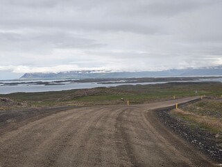 Island Bergstraße, Hochlandstraße, F Route, Schotterpiste