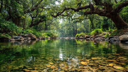 Tranquil forest stream (1)