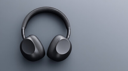 Black headphones