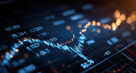 Digital financial data display