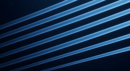 Minimalist abstract background with glowing blue diagonal lines on a dark textured surface.