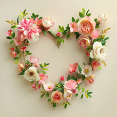 Wreath of flowers