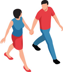 vector illustration of a couple