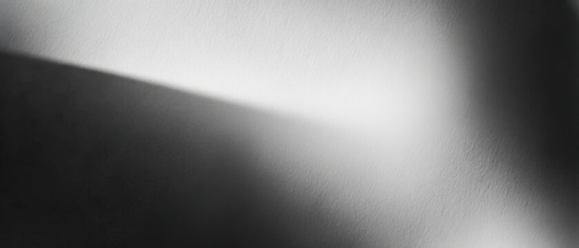 Monochrome grainy texture black white noisy background, dark grunge abstract design for retro banners, posters, and header backdrops