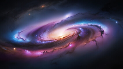 space galaxy in space