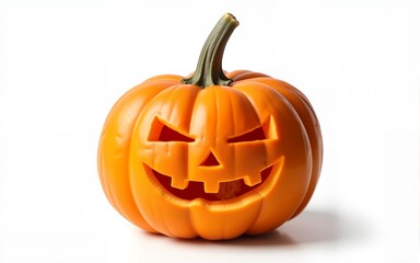 Fototapeta premium Halloween Pumpkin isolated on white. High quality