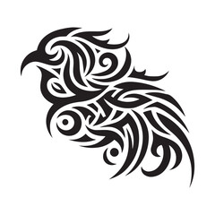 Tribal Tattoo Symbol Vector | Traditional Tribal Ink Art Design