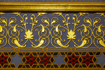 Rumbach synagogue, Budapest, Hungary. Reliefs