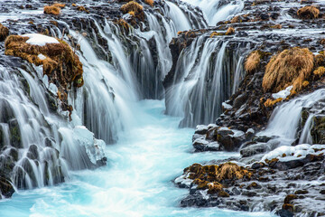  Bruarfoss Waterfall Tight View Iceland