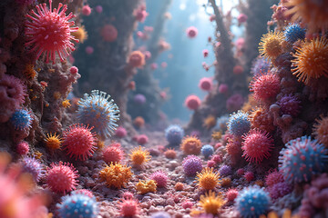 Fototapeta premium Cell Structure and Function