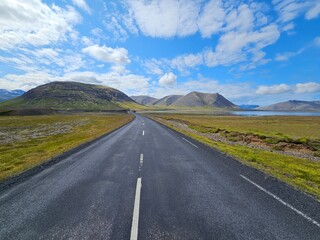 Roadtrip Straße wildes Island