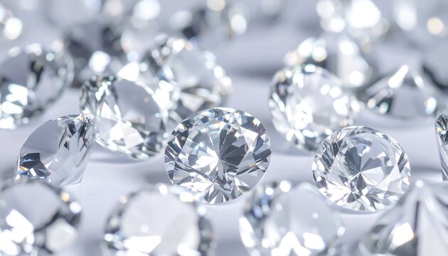 Sparkling diamonds on a soft surface