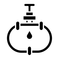 Pipeline Vector Icon