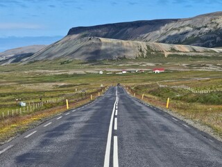 Roadtrip Straße wildes Island