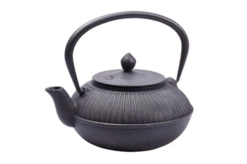vintage teapot isolated on a white background