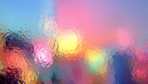 Lo-fi multicolor vintage retro design featuring a pik pastel holographic blurrd grainy gradient backgroud texture