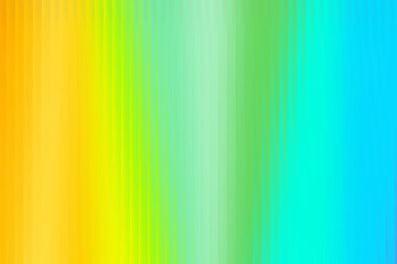 Vertical ribbed pattern with a smooth gradient from orange to cyan