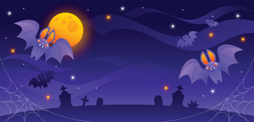 Halloween Sale Poster with Candies