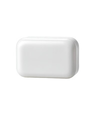 White rectangular tray, studio shot, clean background, food service